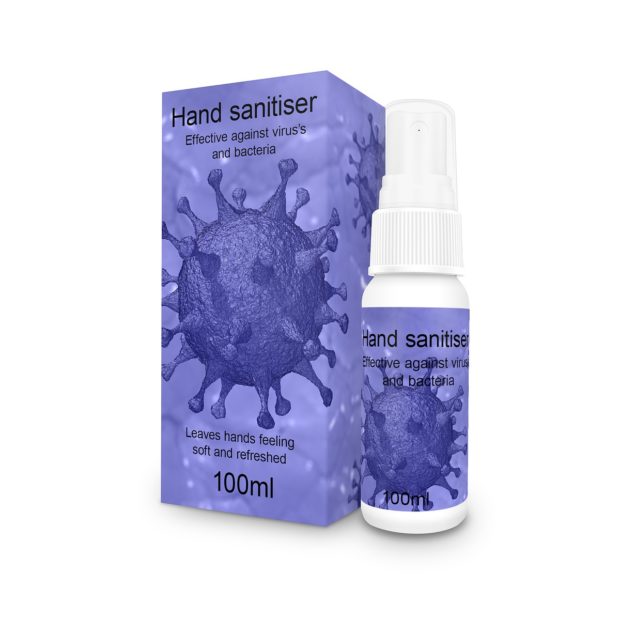 håndsprit dispenser